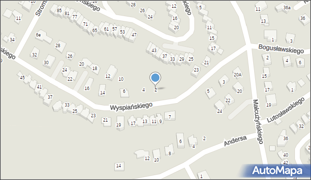 Świecie, Wyspiańskiego Stanisława, 2, mapa Świecie