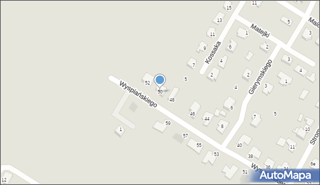 Świecie, Wyspiańskiego Stanisława, 50, mapa Świecie
