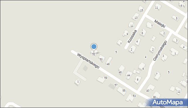 Świecie, Wyspiańskiego Stanisława, 52, mapa Świecie