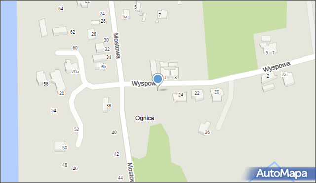 Świnoujście, Wyspowa, 28, mapa Świnoujście