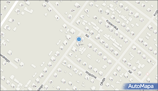 Szczytno, Wyszyńskiego Stefana, ks. kard., 3, mapa Szczytno