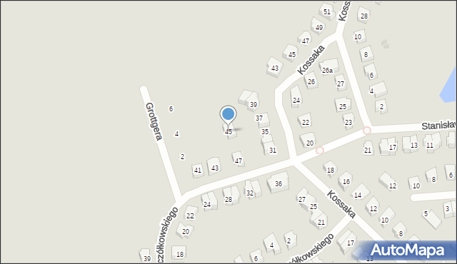 Tczew, Wyczółkowskiego Leona, 45, mapa Tczew