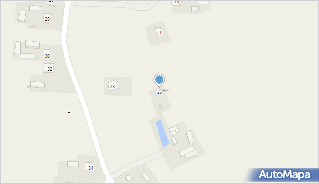 Telatyn, Wyszyńskiego Stefana, ks. kard., 25, mapa Telatyn