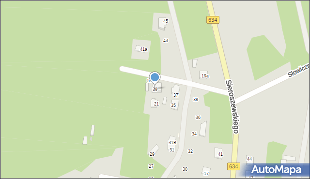Tłuszcz, Wyspiańskiego Stanisława, 39, mapa Tłuszcz