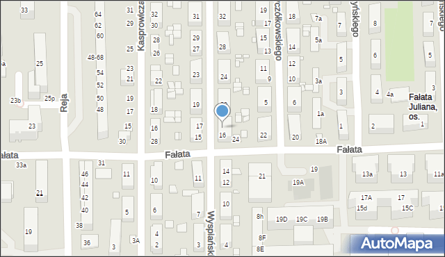 Toruń, Wyspiańskiego Stanisława, 18, mapa Torunia