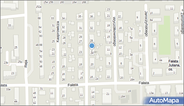 Toruń, Wyspiańskiego Stanisława, 24, mapa Torunia