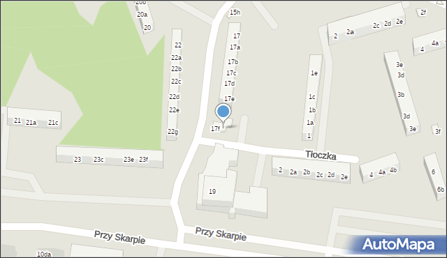 Toruń, Wyszyńskiego Stefana, ks. kard., 17g, mapa Torunia