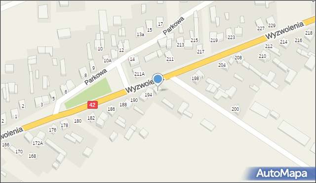 Trębaczew, Wyzwolenia, 196, mapa Trębaczew