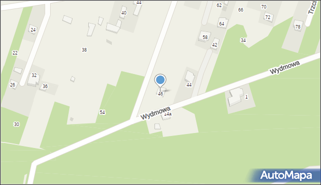 Trzciany, Wydmowa, 50, mapa Trzciany