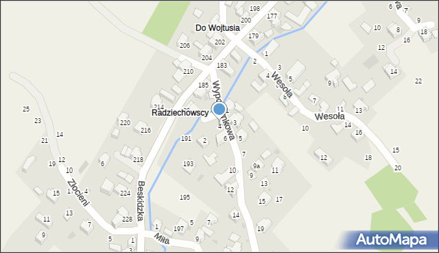 Trzebinia, Wypoczynkowa, 4, mapa Trzebinia