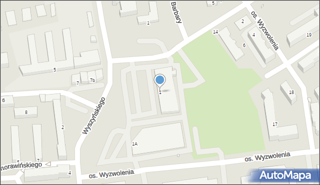 Turek, Wyszyńskiego Stefana, ks. kard., 1, mapa Turka