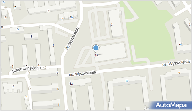 Turek, Wyszyńskiego Stefana, ks. kard., 1A, mapa Turka