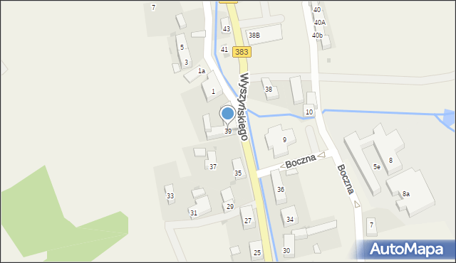 Walim, Wyszyńskiego Stefana, ks. kard., 39, mapa Walim