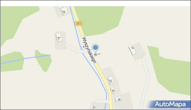 Walim, Wyszyńskiego Stefana, ks. kard., 56, mapa Walim