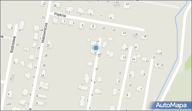 Warka, Wyszyńskiego Stefana, ks. kard., 9, mapa Warka