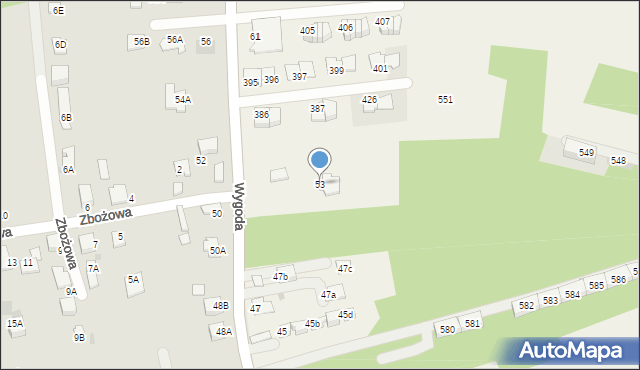 Wieliczka, Wygoda, 53, mapa Wieliczka