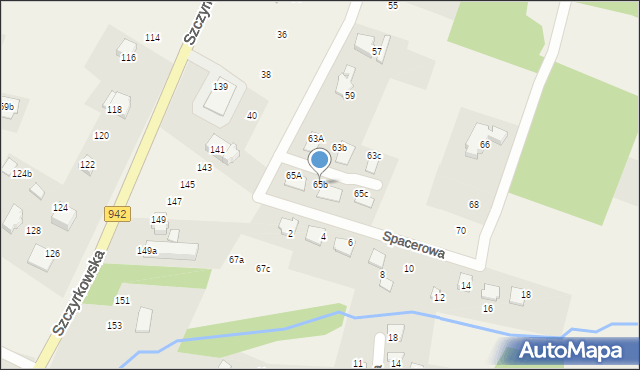Wilkowice, Wypoczynkowa, 65b, mapa Wilkowice