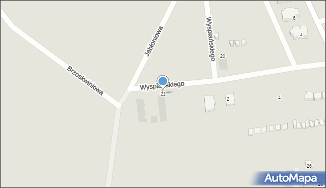 Władysławowo, Wyspiańskiego Stanisława, 21, mapa Władysławowo
