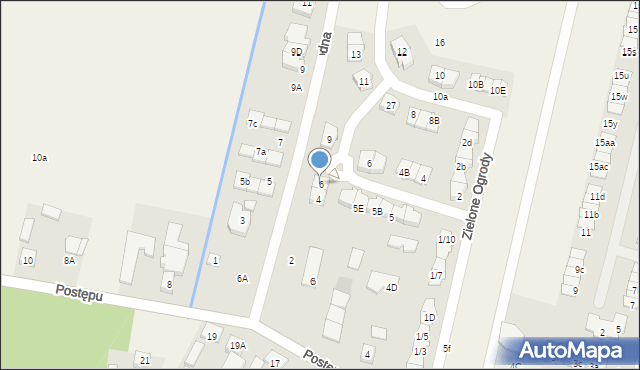 Wola Mrokowska, Wygodna, 6, mapa Wola Mrokowska