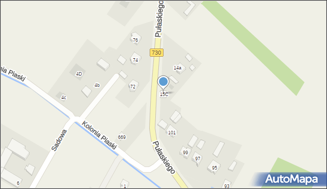 Wyborów, Wyborów, 15C, mapa Wyborów