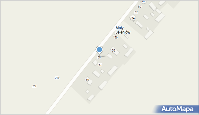 Wyborów, Wyborów, 58, mapa Wyborów