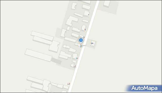Wyborów, Wyborów, 10, mapa Wyborów
