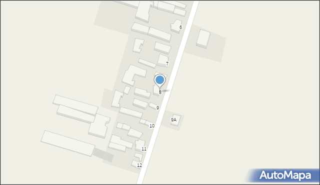 Wyborów, Wyborów, 8, mapa Wyborów