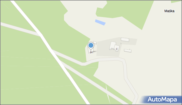 Wybudowanie Antoniewskie, Wybudowanie Antoniewskie, 4A, mapa Wybudowanie Antoniewskie