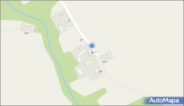 Wychódźc, Wychódźc, 30, mapa Wychódźc