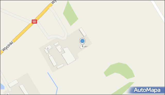 Wycinki, Wycinki, 9, mapa Wycinki