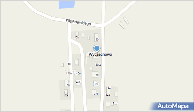 Wyczechowo, Wyczechowo, 39, mapa Wyczechowo