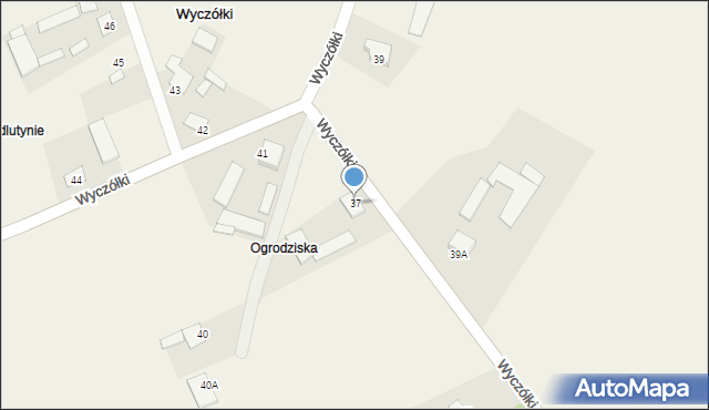 Wyczółki, Wyczółki, 37, mapa Wyczółki