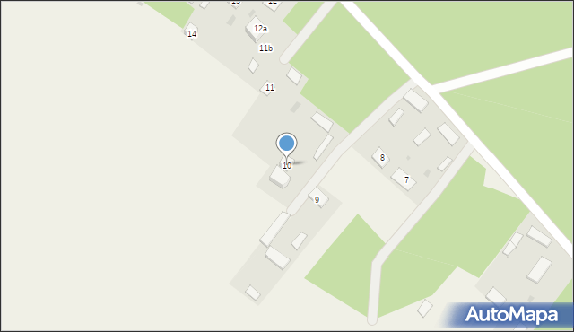 Wydmusy, Wydmusy, 10, mapa Wydmusy