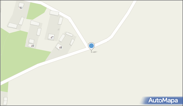 Wydmusy, Wydmusy, 48a, mapa Wydmusy