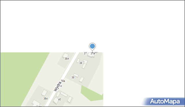 Wydra, Wydra, 37a, mapa Wydra