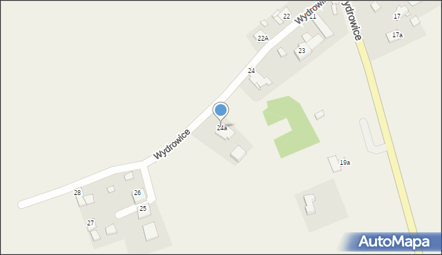 Wydrowice, Wydrowice, 24a, mapa Wydrowice