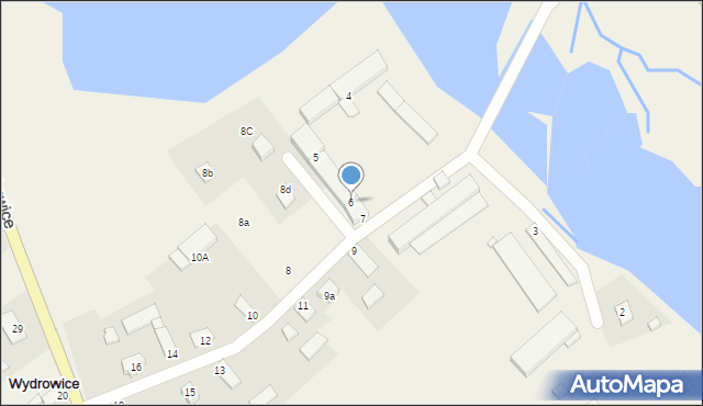 Wydrowice, Wydrowice, 6, mapa Wydrowice