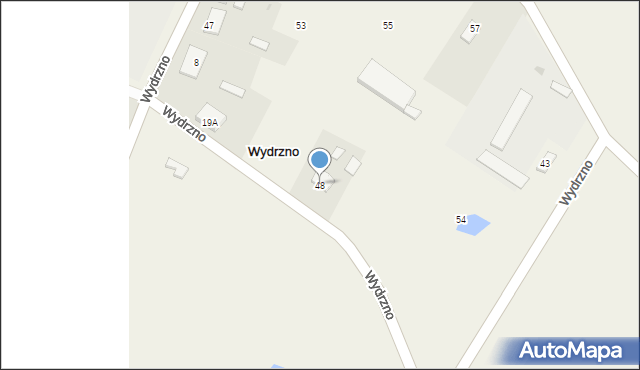 Wydrzno, Wydrzno, 48, mapa Wydrzno