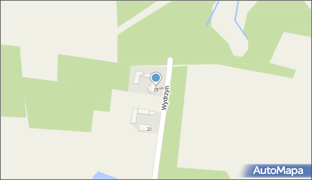 Wydrzyn, Wydrzyn, 19, mapa Wydrzyn
