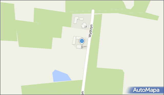 Wydrzyn, Wydrzyn, 20, mapa Wydrzyn