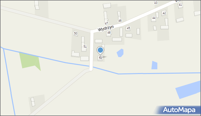 Wydrzyn, Wydrzyn, 52, mapa Wydrzyn