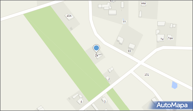 Wydrzyn, Wydrzyn, 2a, mapa Wydrzyn