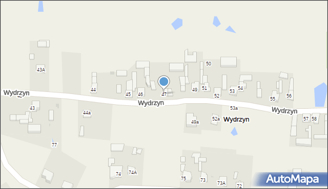 Wydrzyn, Wydrzyn, 47, mapa Wydrzyn