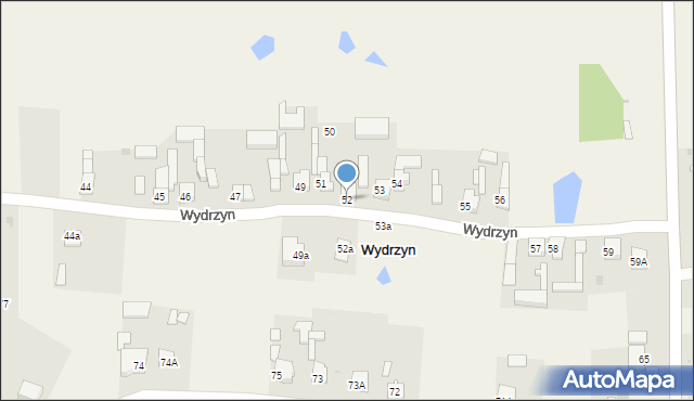 Wydrzyn, Wydrzyn, 52, mapa Wydrzyn