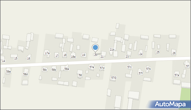 Wydrzyn, Wydrzyn, 20, mapa Wydrzyn