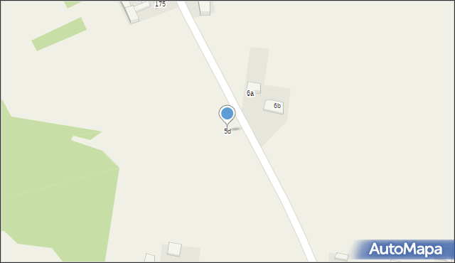 Wydrzyn, Wydrzyn, 5d, mapa Wydrzyn