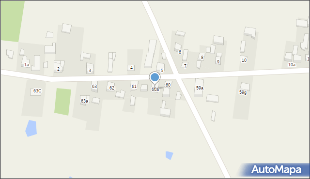 Wydrzyn, Wydrzyn, 60a, mapa Wydrzyn