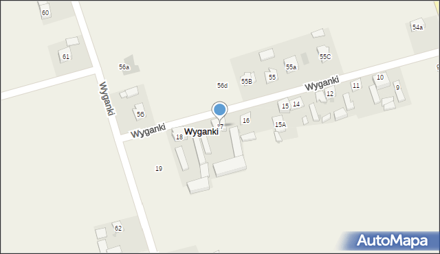 Wyganki, Wyganki, 17, mapa Wyganki