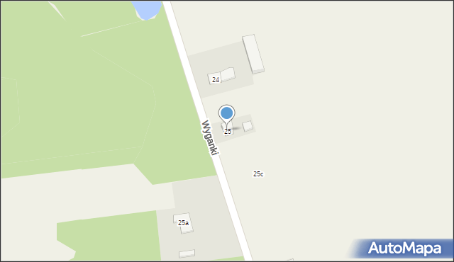 Wyganki, Wyganki, 25, mapa Wyganki