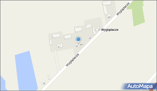 Wyglądacze, Wyglądacze, 11, mapa Wyglądacze